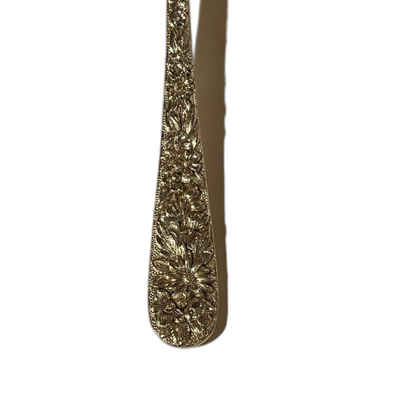 Kirk repousse preserve spoon 925 - Picture 7 of 12